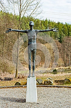 Monastery ruins in Paulinzella in Thuringia