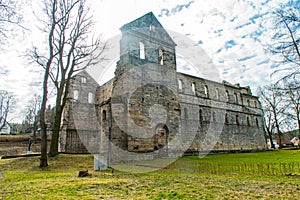 Monastery ruins in Paulinzella in Thuringia