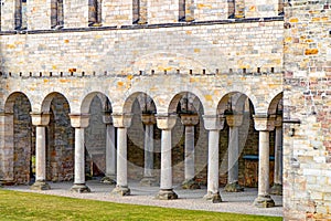 Monastery ruins in Paulinzella in Thuringia