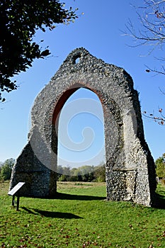 Monastery Ruins, Wymondham Abbey, Norfolk, England