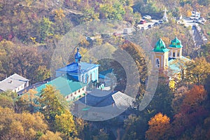 Monastery Saharna in Moldova