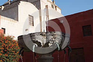 Monastery of Saint Catherine Spanish: Santa Catalina in Arequipa Peru, is monastery of nuns of Domincan Second Order It photo