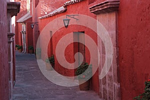 Monastery of Saint Catherine Spanish: Santa Catalina in Arequipa Peru, is monastery of nuns of Domincan Second Order It photo