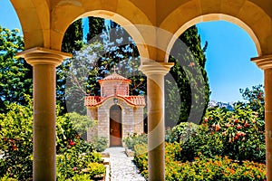 Monastery of Saint George Alamanou in Cyprus. Agios Georgios Ala