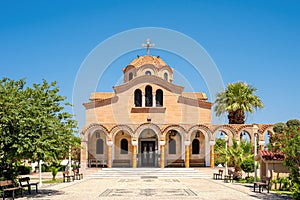 The monastery of the Saint Nectarius on Rhodes Island, Faliraki, Greece