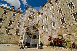 The monastery of Saint Paul, Mount Athos