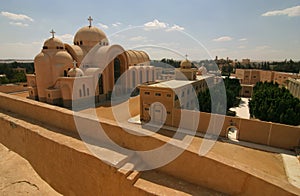 Monastery Deir Anba Bishoi, Egypt photo