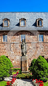 Monastery Sainte Odile patroness of Alsace, France