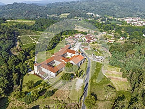 The Monastery of San Clodio de Leiro photo