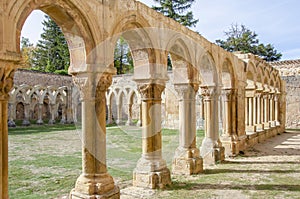 Monastery of San Juan de Duero in Soria,Spain