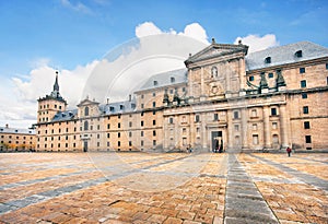 Monastery of San Lorenzo de El Escorial near Madrid, Spain photo