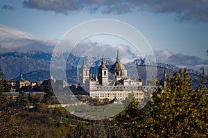 Monastery San Lorenzo El Escorial. Madrid, Spain