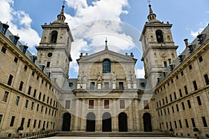 Monastery san lorenzo el escorial. madrid, spain photo