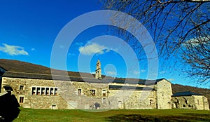 monastery of San Martin of Castaneda, Sanabria, Zamora, spain photo