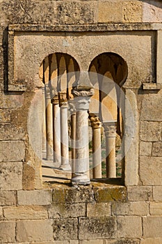 Monastery of San Miguel de Escalada in Leon Spain