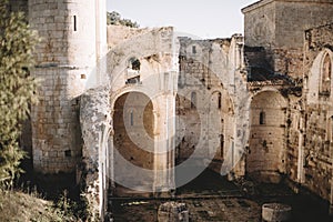 The monastery of San Pedro de Arlanza, spain