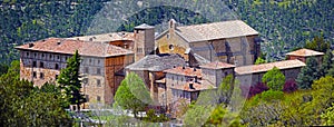 Monastery of San Salvador of Leyre in Spanish Navarra photo