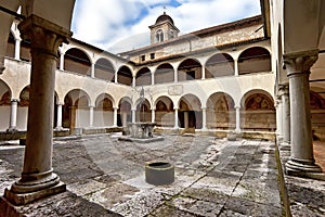 Monastery, Sanctuary Saint Vittore and Saint Corona near Anzu, Feltre, Belluno photo