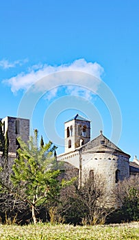 Monastery of Sant Benet de Bages in Sant Fruitós del Bages, Barcelona