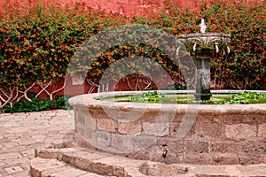 Monastery of Santa Catalina de Siena in Arequip, Peru