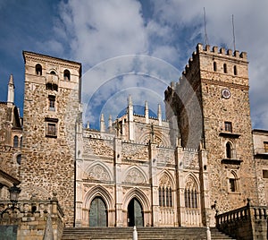 Monastery of Santa Maria de Guadalupe. Caceres