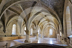 Monastery of Santa Maria de Poblet basement vault photo
