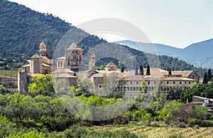 Monastery of Santa Maria de Poblet, Catalonia, Spain photo
