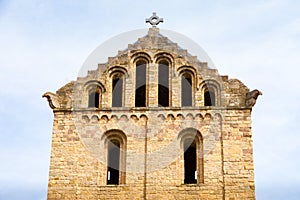 The Monastery of Santa Maria de Ripoll rebuilt 1886 in Ripoll,