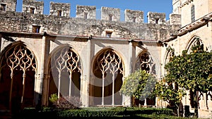 The Monastery of Santa Maria de Santes Creus - Aiguamurcia. Catalonia, Spain