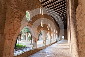 The Monastery of Santa Maria de Santes Creus. Catalonia, Spain