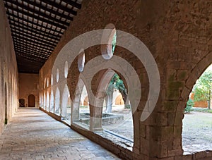 The Monastery of Santa Maria de Santes Creus. Catalonia, Spain