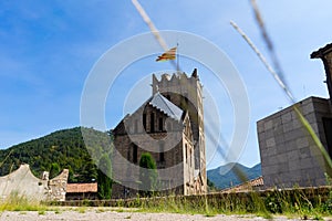 Monastery of Santa Maria in Ripoll, Catalonia, Spain.