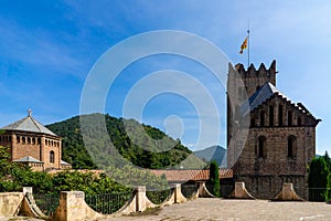 Monastery of Santa Maria in Ripoll, Catalonia, Spain.