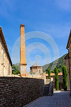 Monastery of Santa Maria in Ripoll, Catalonia, Spain.