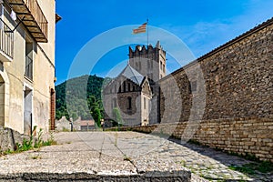 Monastery of Santa Maria in Ripoll, Catalonia, Spain