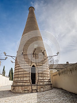 Monastery of Santa MarÃ­a de las Cuevas. La Cartuja, Sevilla, Spain . Oven for manufacturing ceramic.