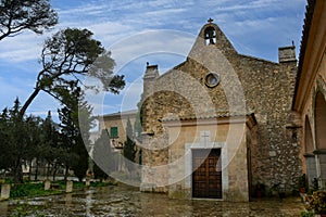 Monastery Santuari de Cura on Puig de Randa