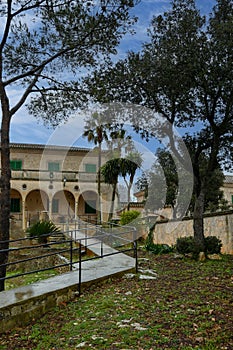 Monastery Santuari de Cura on Puig de Randa photo