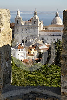 Monastero castello da Lisbona 