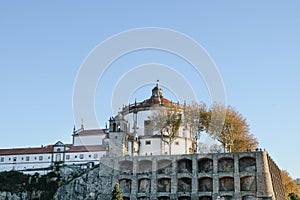 Monastery of Serra do Pilar. The architectural landmark of Gaia. Porto
