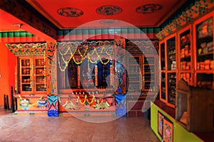 A monastery in Sikkim,India. photo