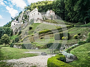 Monastery Skalka near Trencin, Slovakia, cultural heritage photo