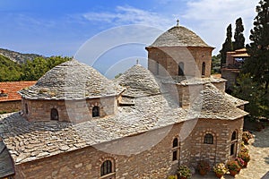 Monastery at Skiathos island in Greece