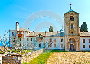 The monastery of Skiti Prodromou