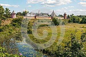 Monastery of St. Euthymius in Suzdal, Russia.