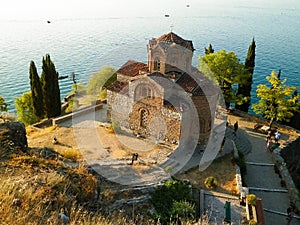 Monastery of St. John at Kaneo, Ochrid, Macedonia
