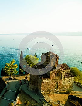 Monastery of St. John at Kaneo, Ochrid, Macedonia