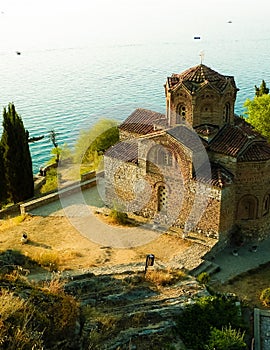 Monastery of St. John at Kaneo, Ochrid, Macedonia