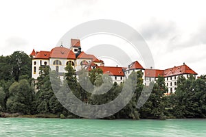 Monastery St. Mang at the river Lech