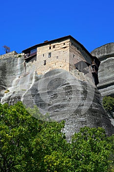 The monastery of St. Nicholas Anapavsa is the smallest monastery of Meteora, gracious and uncrowded